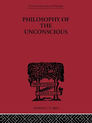 cover image of Philosophy of the Unconscious